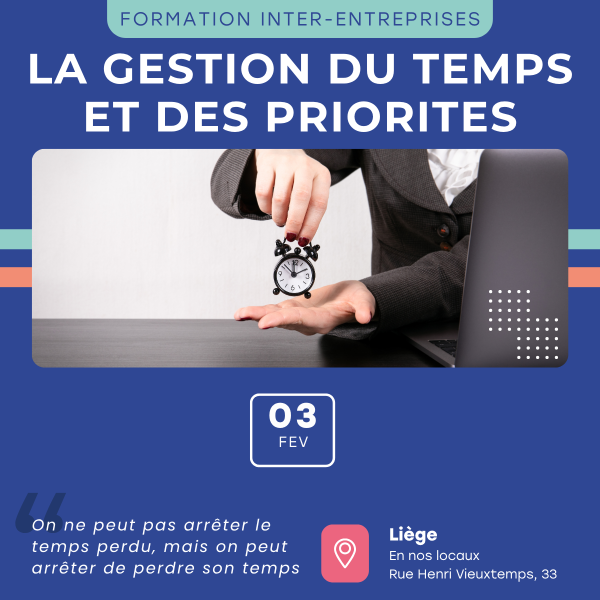 Inter Entreprise gestion du temps et des priorités
