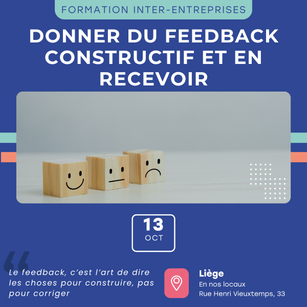Inter Entreprise donner du feedback constructif et en recevoir